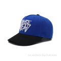 3D broderad logotyp baseballhatt